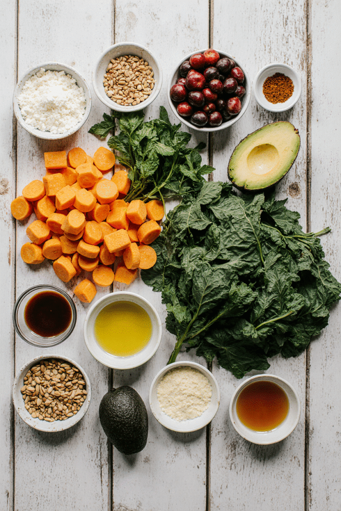 The Best Anti Inflammatory Salad Dressing You’ll Ever Make 4 Ingredients for anti inflammatory salad dressing on marble surface