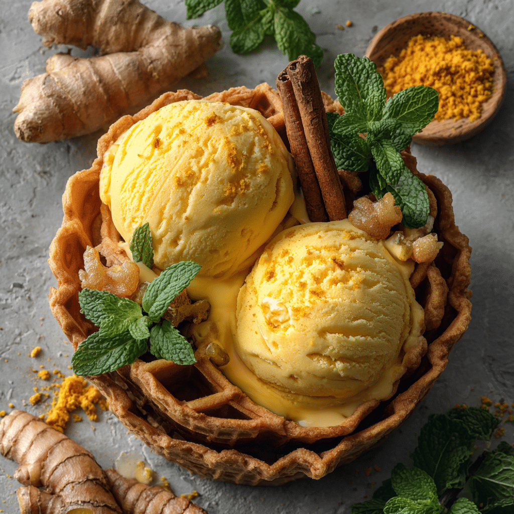 Golden Milk Ice Cream – Anti-Inflammatory 1 Golden Milk Ice Cream