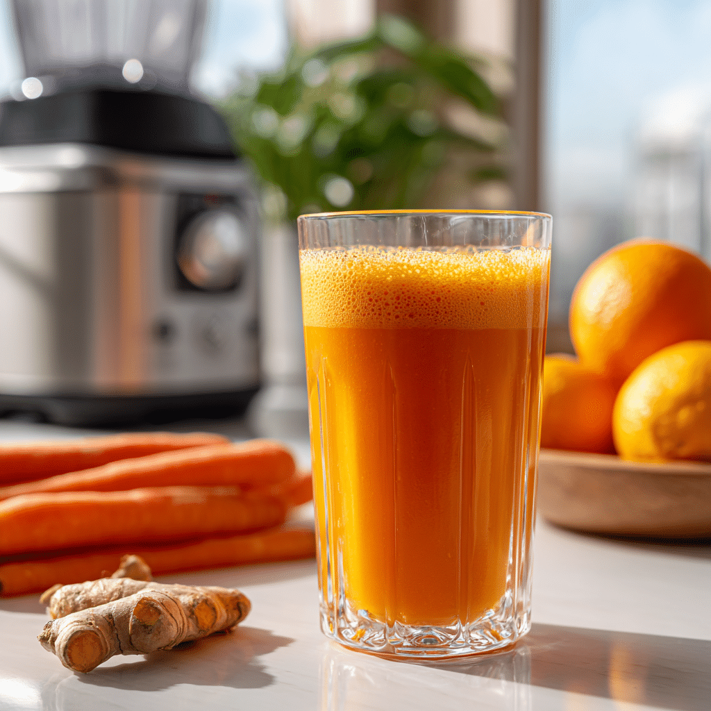 Carrot Ginger Turmeric Juice: 7 Proven Ways to Soothe Inflammation 2 carrot ginger turmeric juice