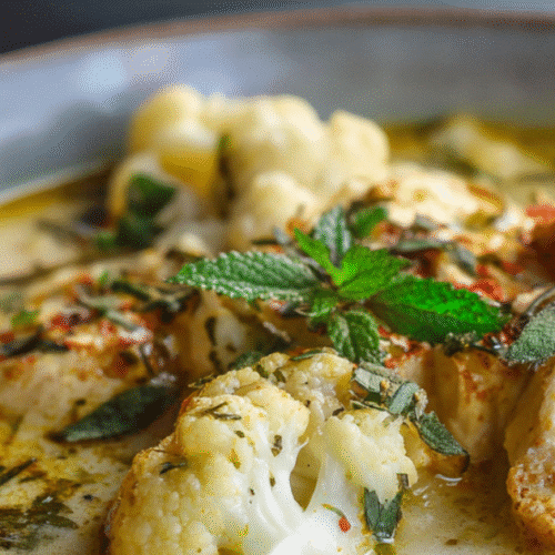 Cauliflower Chicken Soup Recipe: The Quick and Nourishing Comfort You Need 3 Printable recipe card for Cauliflower Chicken Soup