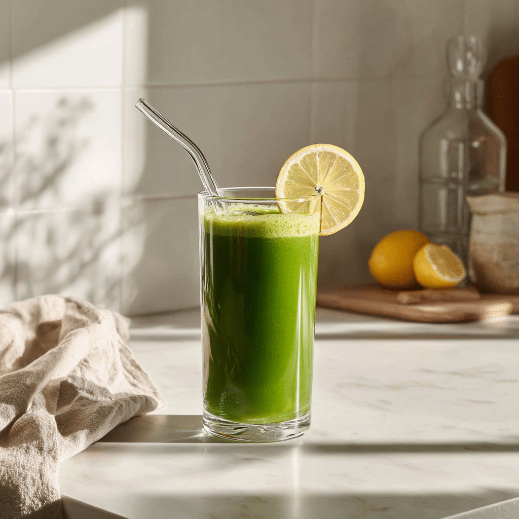 Home - Anti-Inflammatory Recipes 8 Anti inflammatory juices recipes in a clean white kitchen