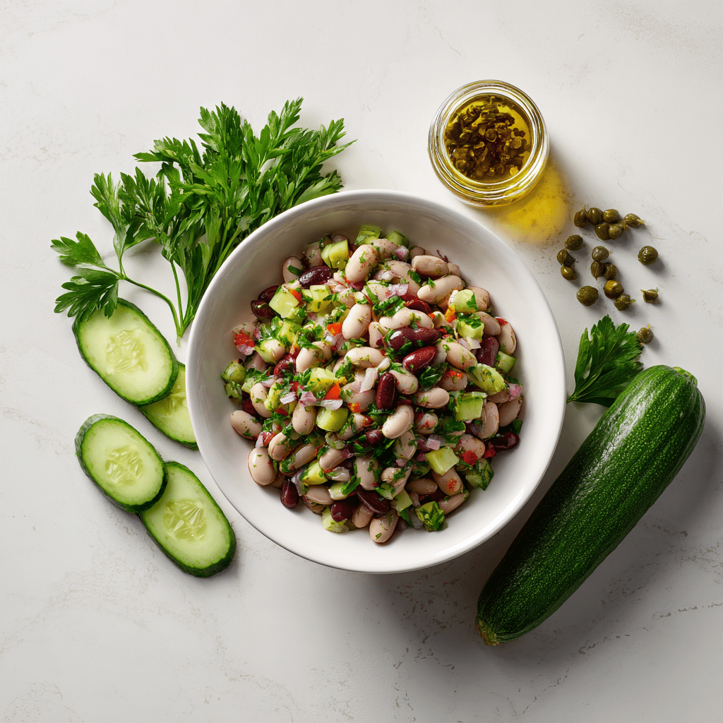 Dense Bean Salad Recipe