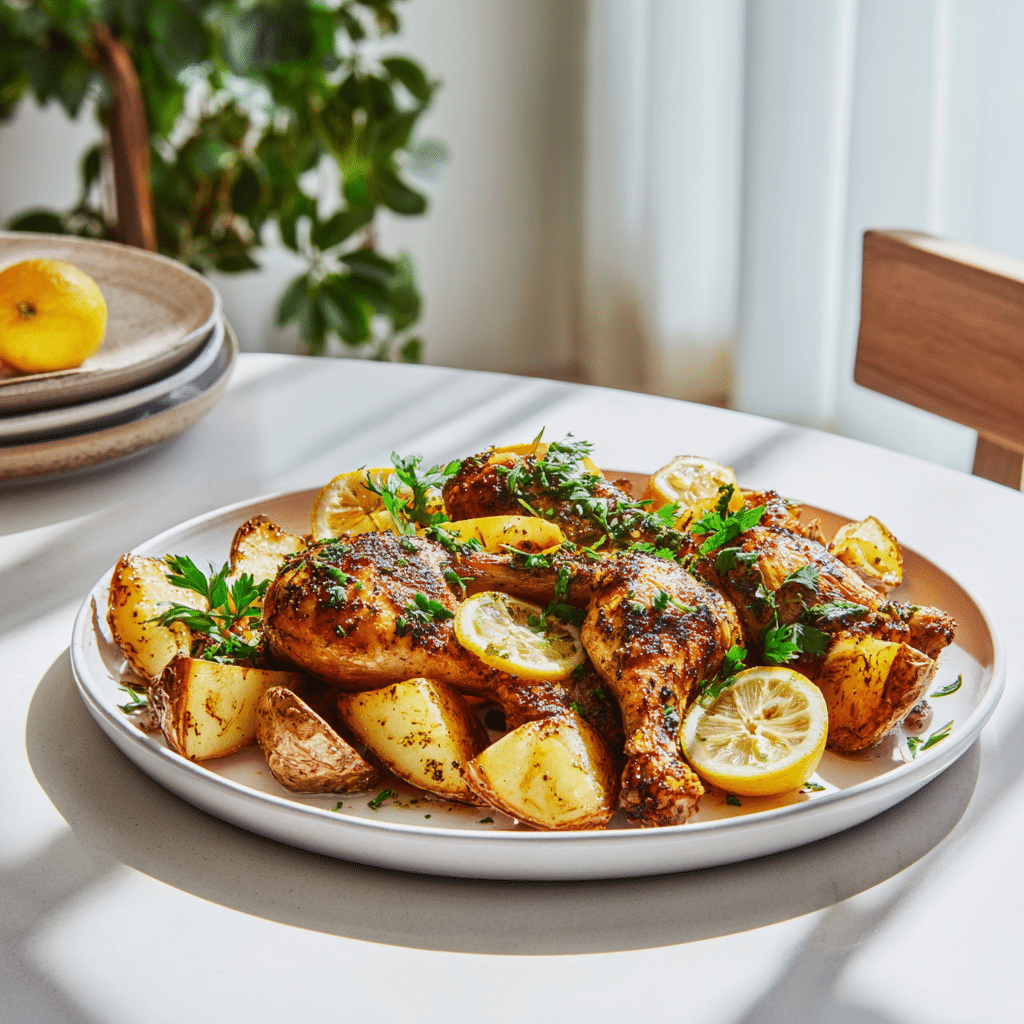 Home - Anti-Inflammatory Recipes 10 Za’atar-Roasted Chicken
