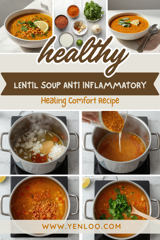 lentil soup anti inflammatory recipe